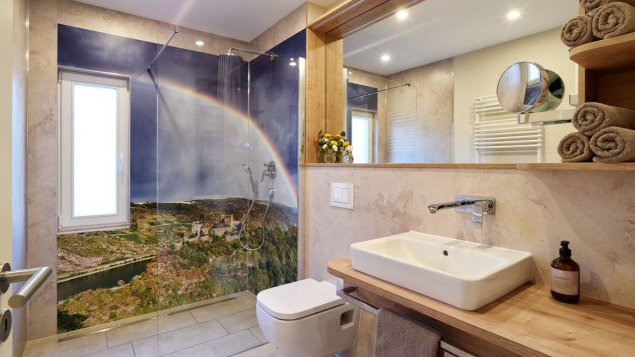 Ferienhaus Gutenfels: Badezimmer Ferienhaus Gutenfels: Badezimmer